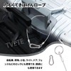 Cable Lock Wire Ropes [6 pieces] Stainless Steel Rope, Vinyl