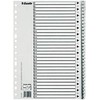Esselte Plastic index Numeric, PP, Range Eco, Grey Type 1-31