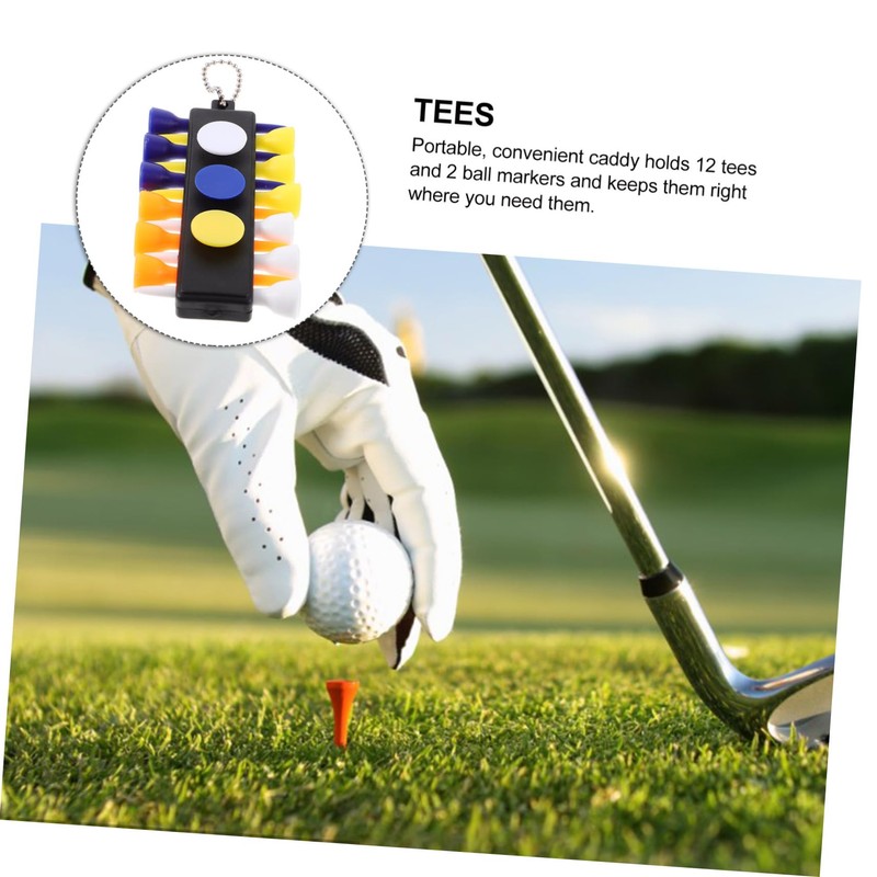 Kisangel Pcs Golf Tees Set Ball Markers Divot Tool Pencil