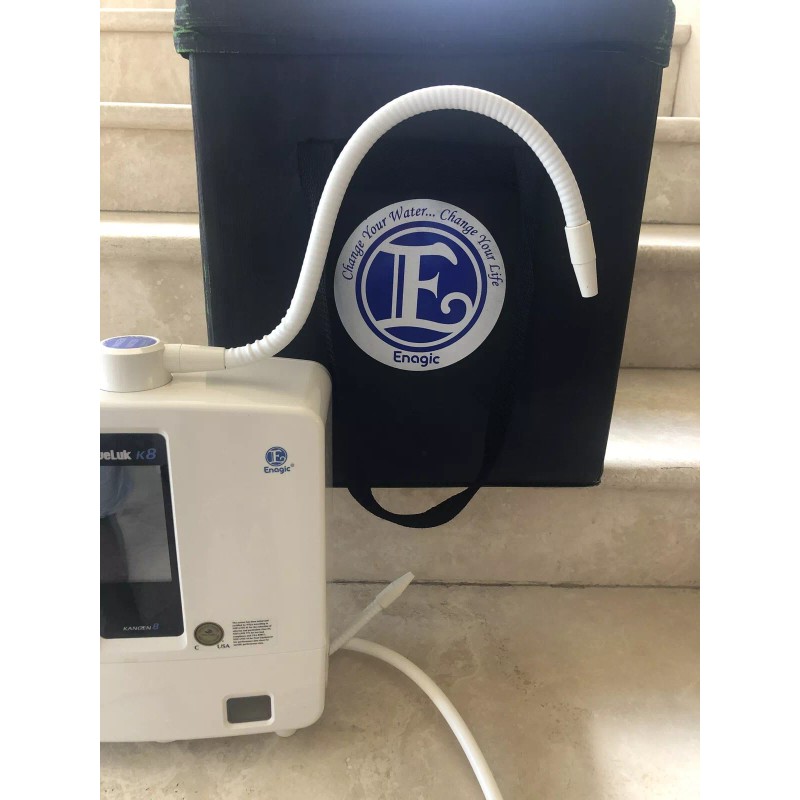 Enagic Kangen Flexible Metal White Hose Faucet Top Pipe (JRII,