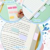 インデックス 付箋 インデックス シール 120枚 6色 薄色/カラー きれいにはがせる スムーズ筆記 書類整理