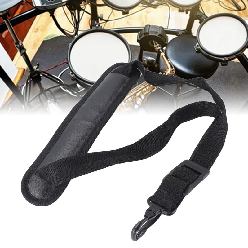 Saxophone Neck Strap Soft Adjustable Padded for Alto Tenor Soprano