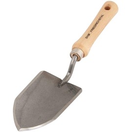 SHW-FIRE Weed Remover and Trowel - Strong Garden Tool Made of Steel and Wood