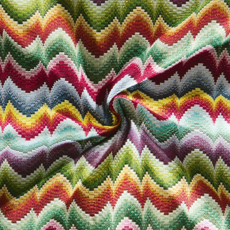 Erwin Müller Tablecloth Wave Colourful Size 85 x 85 cm