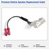 Jayubien Car Front Dash Speaker Harness Compatible with Toyota Camry