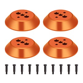 ANCLLO Avata 2 Drone Motor Cover, Drone Accessories Aluminum Alloy Engine Protection Cover, Dustproof and Collision Proof Motor Cover (Orange)