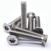 M6-1.0×35mm 304 Stainless Steel Countersunk Head Torx Screws 20pcs, Full