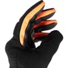GMS Rio Motorcycle Gloves (Black/Orange, 3XL)