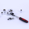LSLANSOON 1/4” Ratchet Socket Wrench Set, Mechanic Tool Kit and