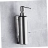 KONTONTY Stainless Steel Wall Mount Soap Dispenser Bathroom Sub Bottle