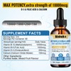 Biduka 10,000mcg Vitamin B12 Sublingual Liquid Drops, Unique Formula with