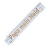 Folding Ruler Metre Stick - Laser Engraved with Saying- Father's