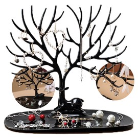 AWYY Antlers Jewellery Stand, Antler Jewellery Stand Storage, Earring Antler Display Stand, Decorative Jewellery Tree, Decorative Jewellery Tree Jewellery Holder, for Earrings, Bracelets, Necklace