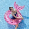 Inflatable Mermaid Swimming Ring PVC Mermaid Tail Tubes Water Party