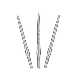 Target Darts Swiss Point Storm Dart Tips, Surge (Pack of 3) 30 mm Silver | Interchangeable Dart Tips, Swiss Storm Tips, Professional Dart Accessories