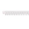 10Pcs Binding Spines Plastic Comb Spiral Coil 26 Holes 100
