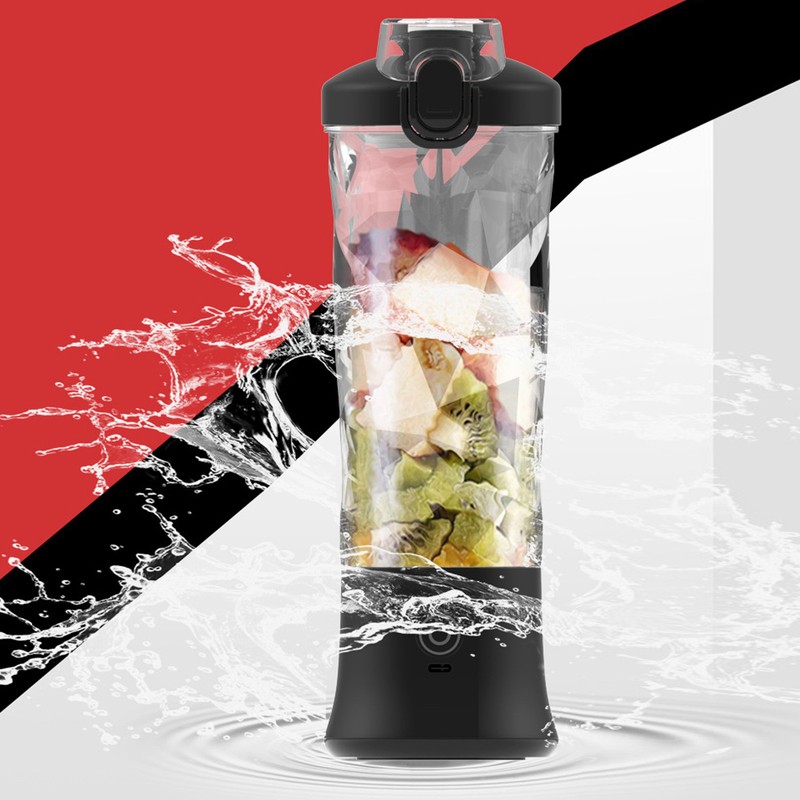 Portable Blender 600ml Large Capacity Versatile Rechargeable Shakes and Smoothie