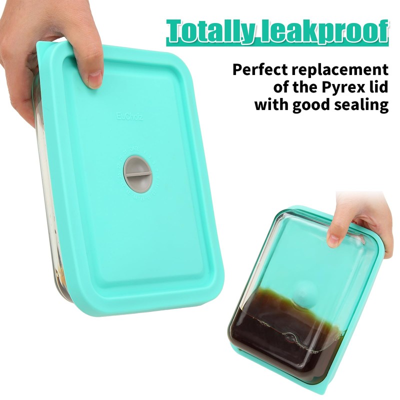 Replacement Lids for Pyrex 7202-PC 1Cup, 7200-PC 2Cup, 7201-PC 4Cup,