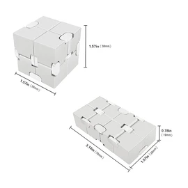 LilBit Infinity Cube, Aluminium Alloy Toy Cubes