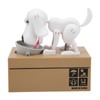 Saving Pot Electronic Money Box Robotic Dog Coin Bank Automatic