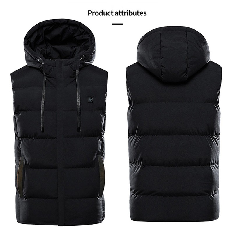 Heated Vest USB Electric Heated Vest Washable Heating Jacket for