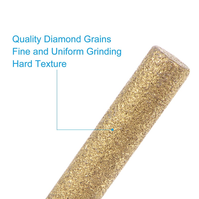 PATIKIL 30 Pcs Diamond Chainsaw Sharpener 3 Sizes High Hardness