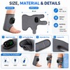 Rechargeable Ankle & Wrist Wrap with Adjustable Warmth and Vibration