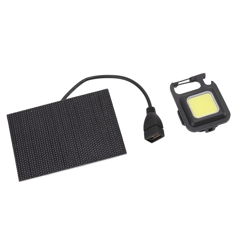 Monocrystalline Solar LED Light 5W IP68 Waterproof USB Rechargeable Solar