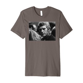 Steve McQueen The Great Escape Actor & Motorcycle Racer 1969 Premium T-Shirt