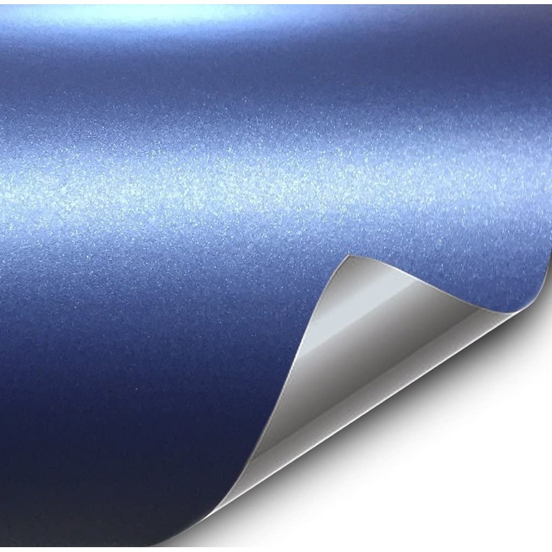 Matte Metallic Navy Blue 4ft x 5ft Car Wrap Vinyl