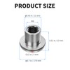 FOCMKEAS 30 Pcs M8 Total Height 0.51 in (13 mm)