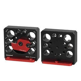 Toolcool Electric Drill Carbide Inserts Dowel Maker High Speed Dowel Cutter Plate (Imperial 8 Holes)
