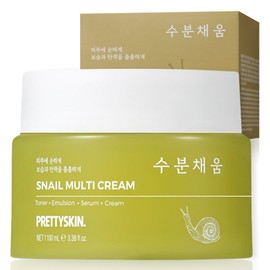 [Pretty Skin] Moisture Fill Snail Multi Cream 100ml (2-pack) Snail Wrinkle Improvement Whitening Cream