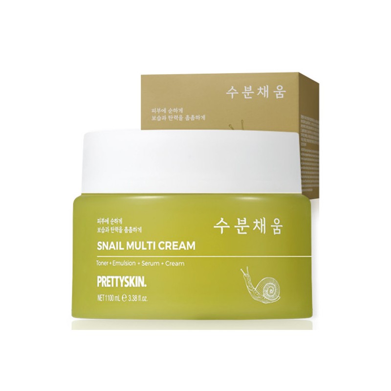 [Pretty Skin] Moisture Fill Snail Multi Cream 100ml (2-pack) Snail