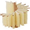 Collapsible Pasta Drying Rack, Wood Pasta Dryer Rack,Large Capacity Spaghetti