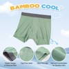 BAMBOO COOL Boys' Underwear Boxer Briefs Breathable and Soft 6-Pack