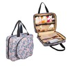 Portable Square Cross Stitch Starter Kits Bag Embroidery Project Bag