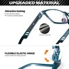 ANYLUV Blue Light Blocking Glasses Men Computer Gaming Glasses Lightweight