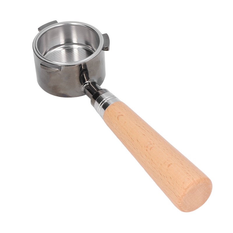 51mm Bottomless Coffee Portafilter Zinc Alloy Coffee Filter Handle For