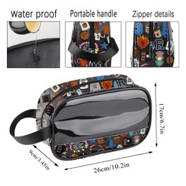 CMNIM Hill Basketball TV Show Inspired Gifts Clear Cosmetic Makeup Bag 2000s TV Show Merchandise Gifts for Hill TV Show Fans, 2578 Friend ...Bag, Makeup Bag