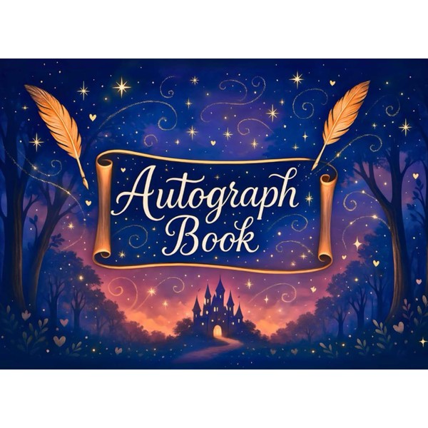 Autograph Book: Collect Signatures, Photos & Treasured Memories