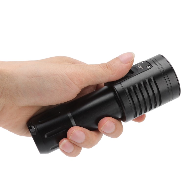 Diving Flashlight 5000LM 6 Light Modes Portable Underwater Flashlight Diving
