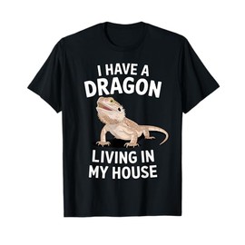 Funny Bearded Dragon Art For Men Women Bearded Dragon Lover T-Shirt