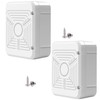CTXSumTec 2-Pack 4.5" Square Security Camera Junction Box Mouting Bracket,