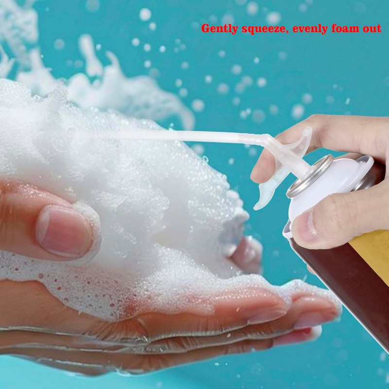20 Pieces Polyurethane foaming Agent Discharge Pipe, Spray Foam Pipe