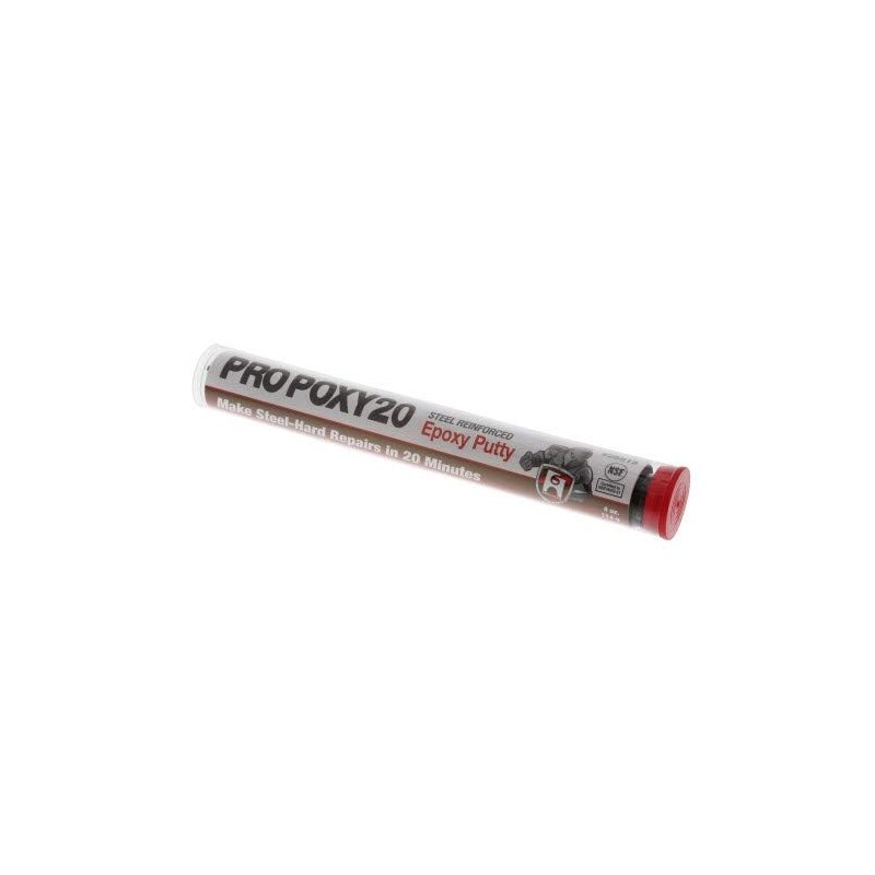 Hercules Pro Poxy 20 4 oz. Epoxy Putty, Dark Gray/Black