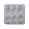 Shower Mat 48 x 48 cm Suction Cup Washable Square