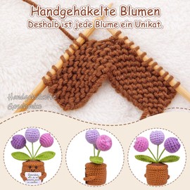 Mwmoeen Pocket Hug Positive Blume, Danke Geschenk Positive Kartoffe und Kleine Umarmung Glücksbringer, Kleines Dankeschön Geschenk für Freunde Kollegen und Famili