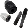 Suytvenxau 2 Pieces Drill Chuck Adapter - 1/4 Inch Hex