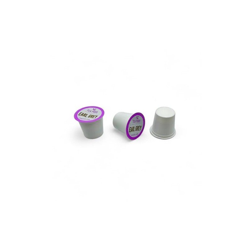 Earl Grey tea pods, single-serving tea capsules compatible with K-Cup